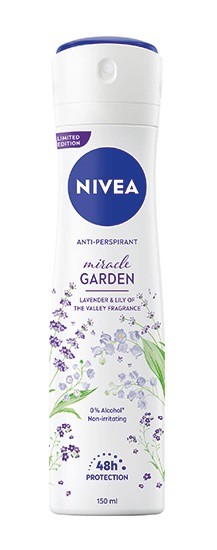 Nivea spray Miracle Garden150ml Wom | Kosmetické a dentální výrobky - Dámská kosmetika - Deodoranty - Spray